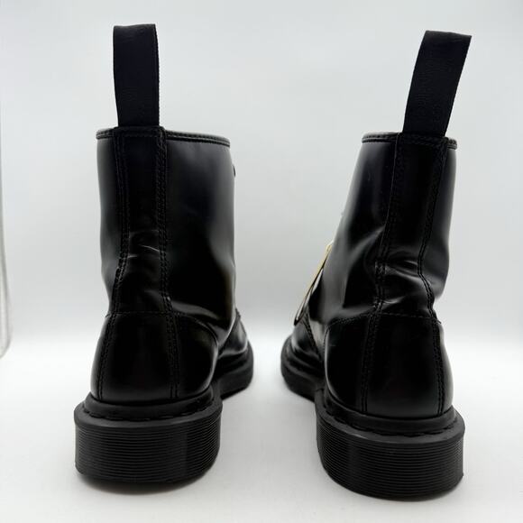 Dr. Martens Womens 1460 Mono Lace Up Boots US 10 EU 42 Black Smooth Leather NIB - Picture 10 of 14